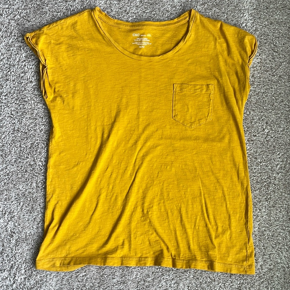 Yellow T-shirt